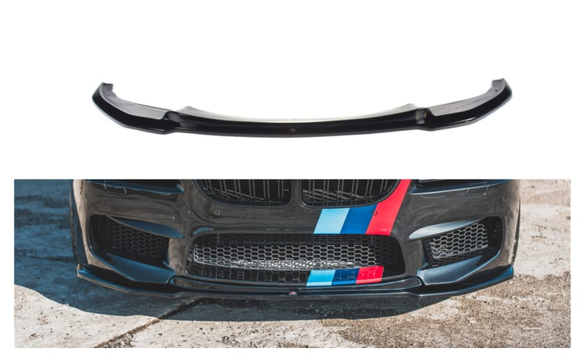 Splitter BMW 6 F06 F13 F12 przód v.2 Gloss Black