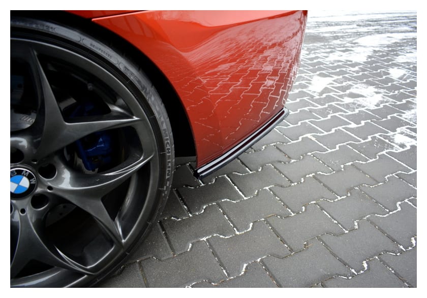 Splitter BMW 6 F06 F13 F12 Tył Boczne Gloss Black