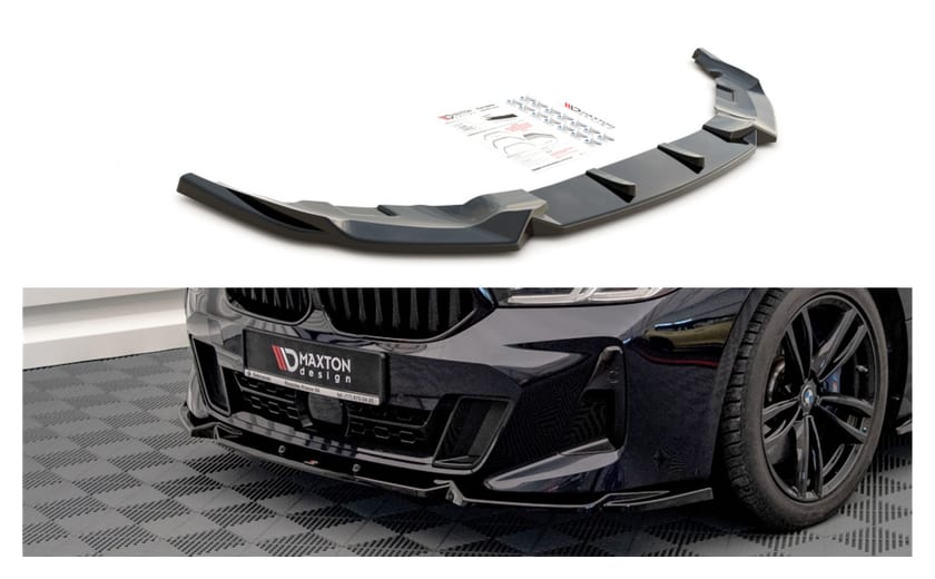 Splitter BMW 6 G32 Facelift M-Pack przód Gloss Black