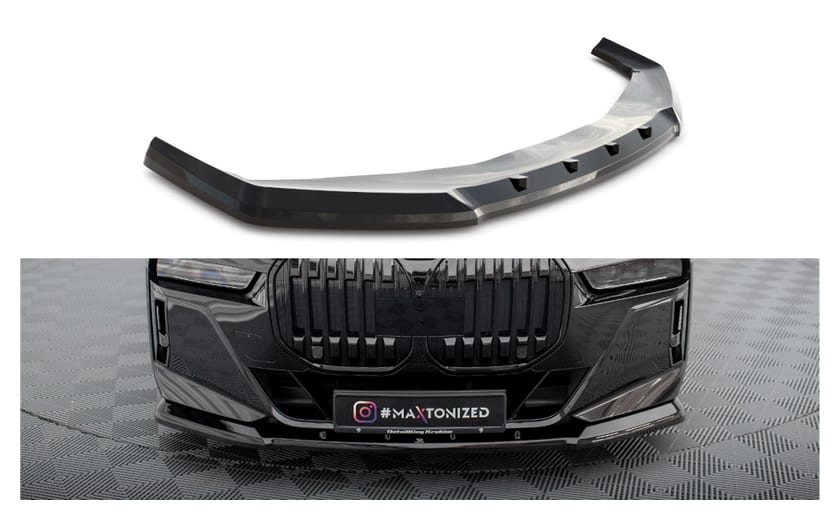 Splitter BMW 7 G70 M-Pack przód v.1 Gloss Black