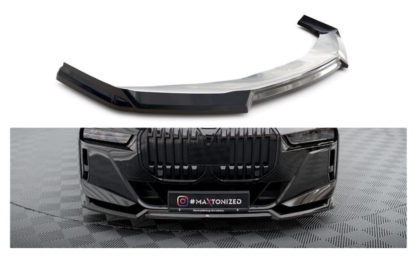 Splitter BMW 7 G70 M-Pack przód v.3 Gloss Black