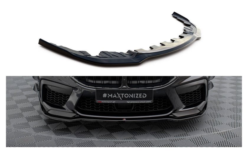Splitter BMW 8 F93 M-Pack przód v.3 Gloss Black