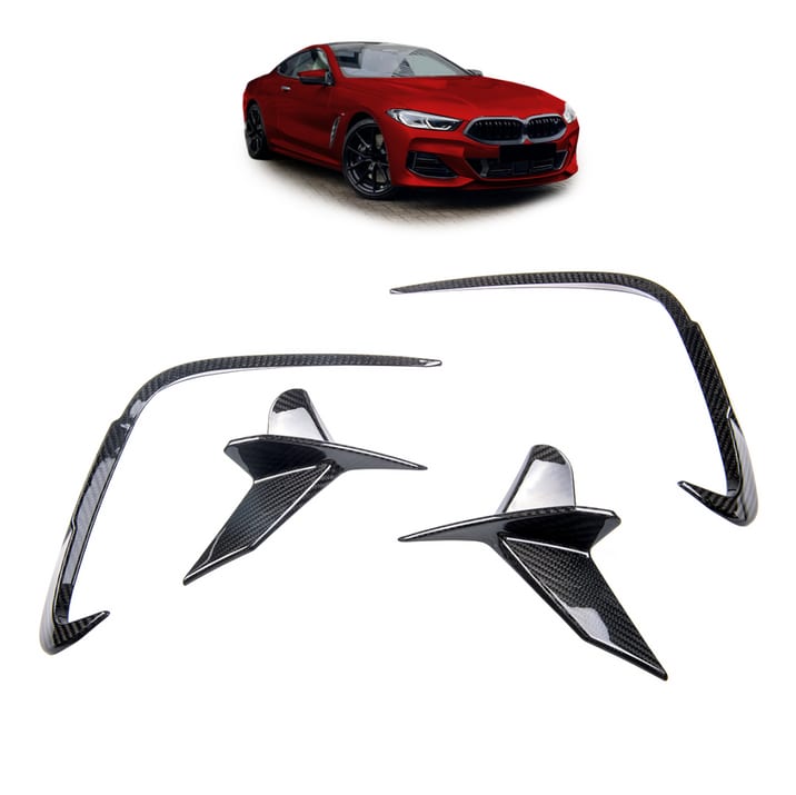 Splitter BMW 8 G15 G14 G16 Tył Boczne Carbon