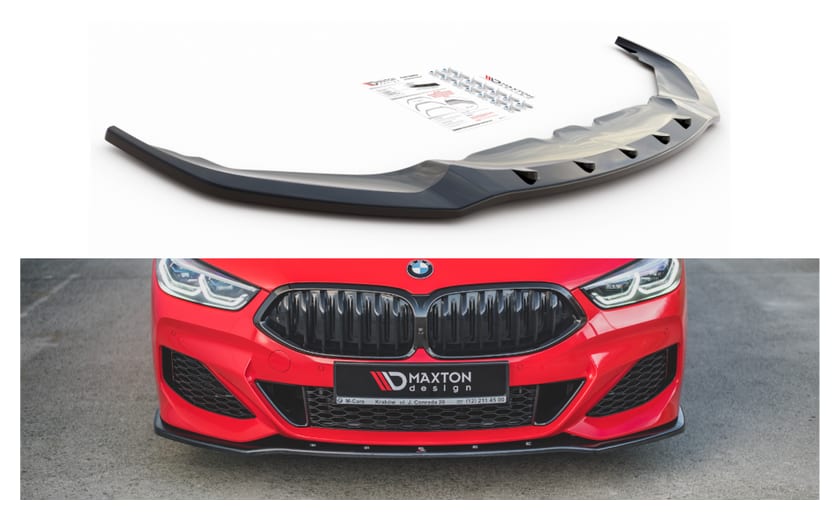 Splitter BMW 8 G15 G16 przód v.1 Gloss Black