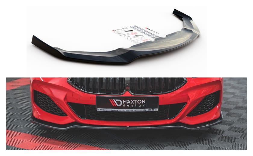 Splitter BMW 8 G15 G16 przód v.2 Gloss Black