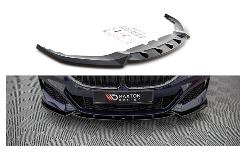 Splitter BMW 8 G15 G16 przód v.3 Gloss Black
