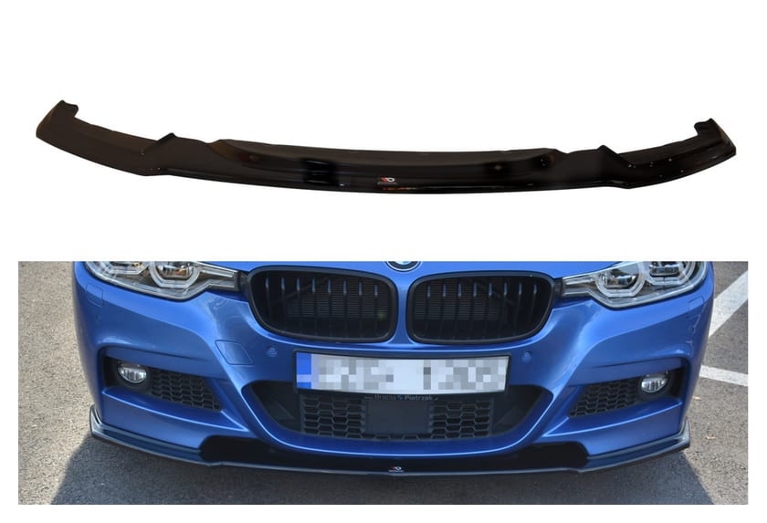 Splitter BMW F30 Facelift przód Gloss Black
