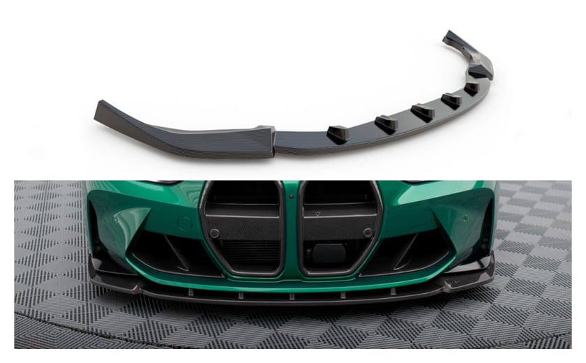 Splitter BMW M3 G80 G81 Przód v.1 Carbon