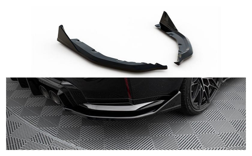 Splitter BMW M3 Sedan G80 G81 Tył Boczna CSL Look v.6