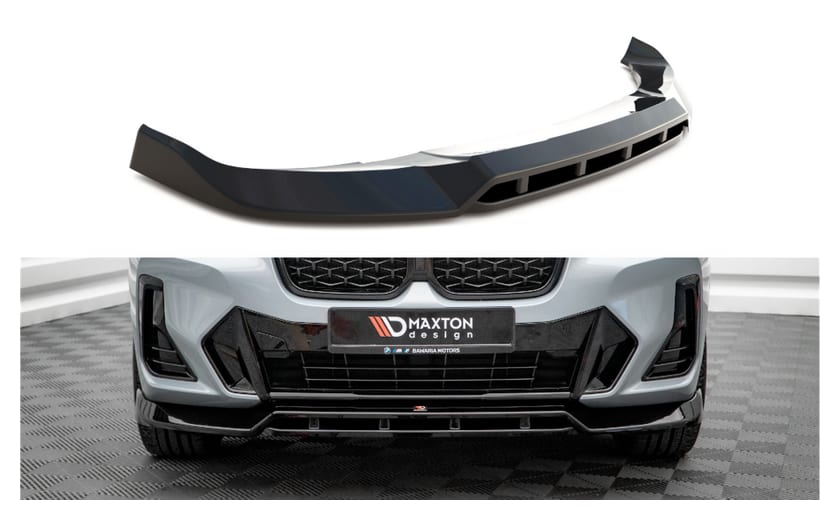 Splitter BMW X4 G02 Facelift M-Pack przód v.1 Gloss Black