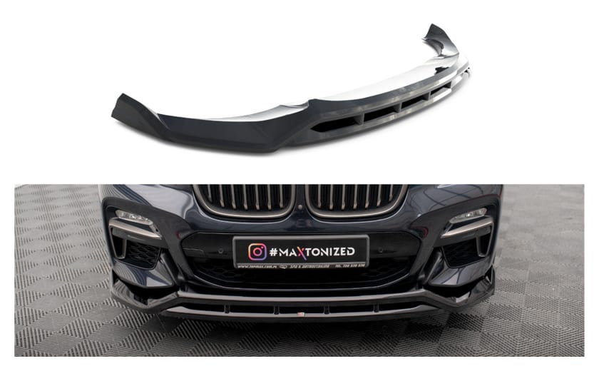 Splitter BMW X4 G02 M-Pack przód v.2