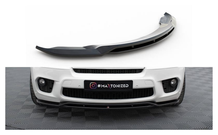 Splitter BMW X5 E70 Facelift M-Pack przód Gloss Black