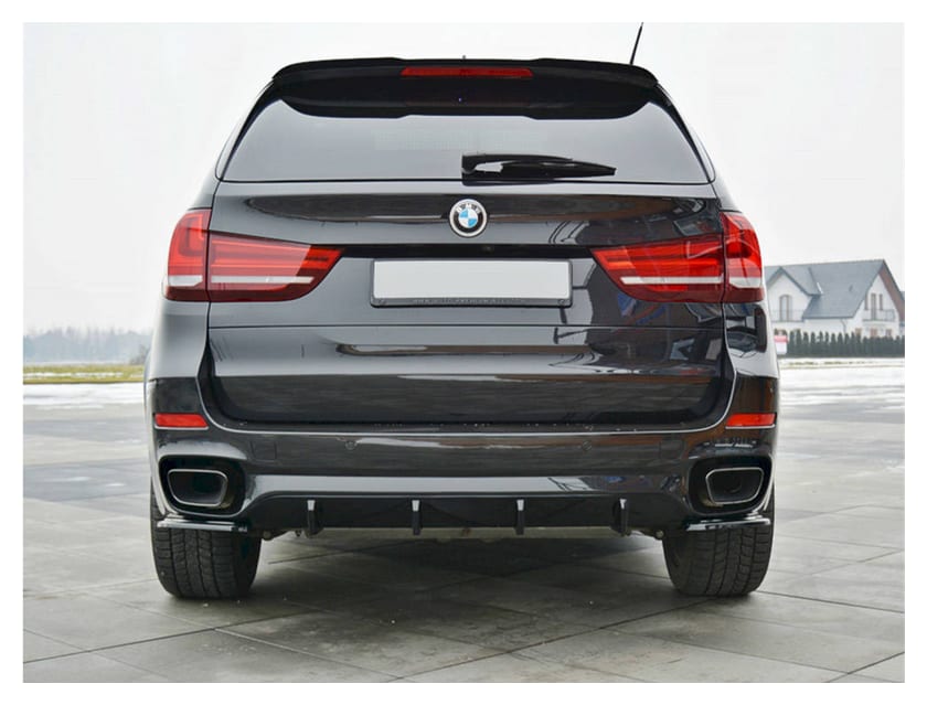 Splitter BMW X5 F15 M-Pack Tył Boczne Gloss Black