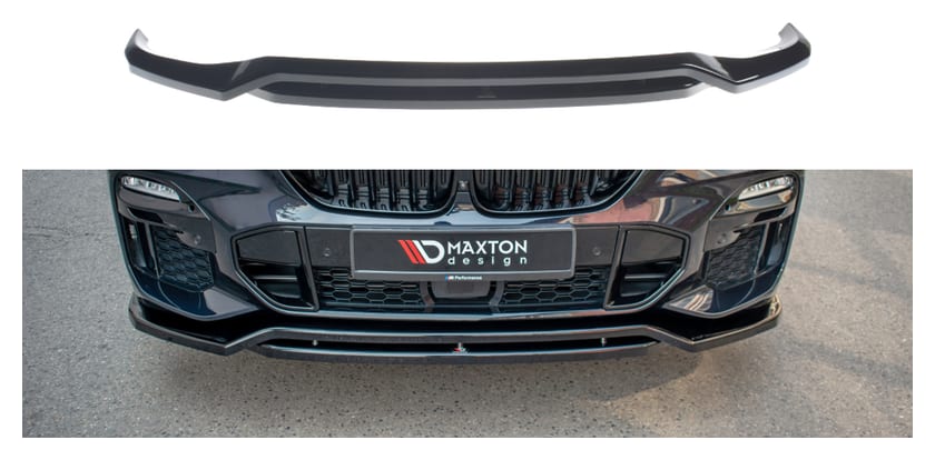 Splitter BMW X5 G05 M-pack przód Gloss Black