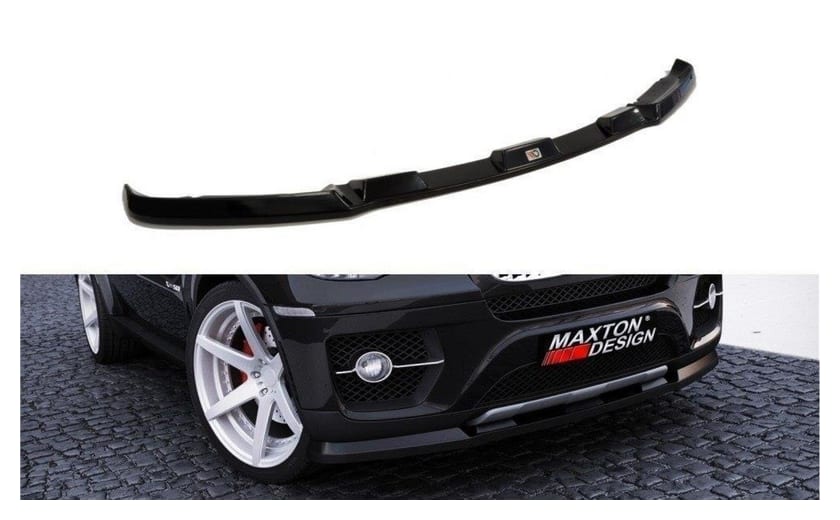 Splitter BMW X6 E71 przód Gloss Black