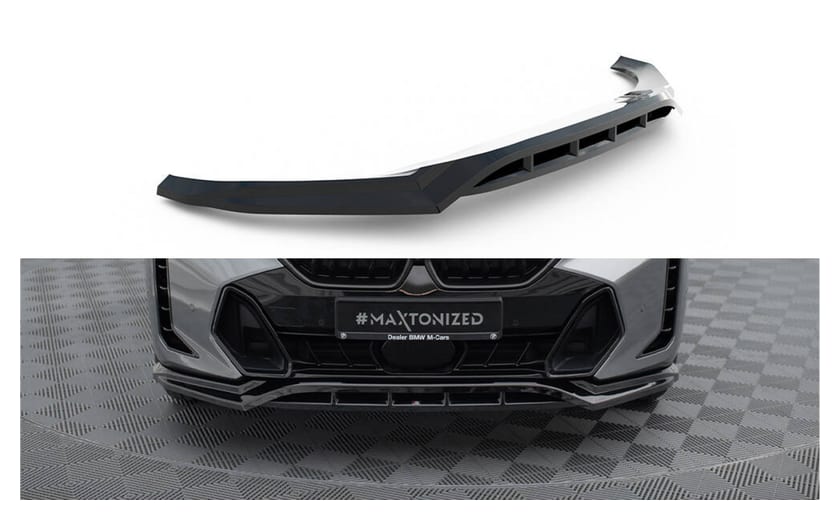 Splitter BMW X6 G06 Facelift M-Pack przód v.1