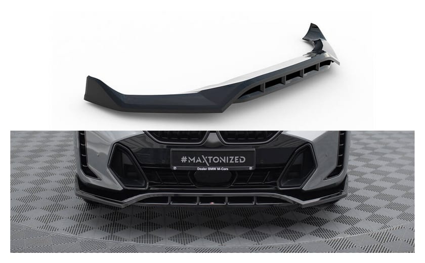 Splitter BMW X6 G06 Facelift M-Pack przód v.2