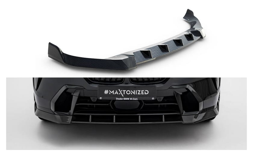 Splitter BMW X7 G07 M-Pack Facelift Przód Carbon