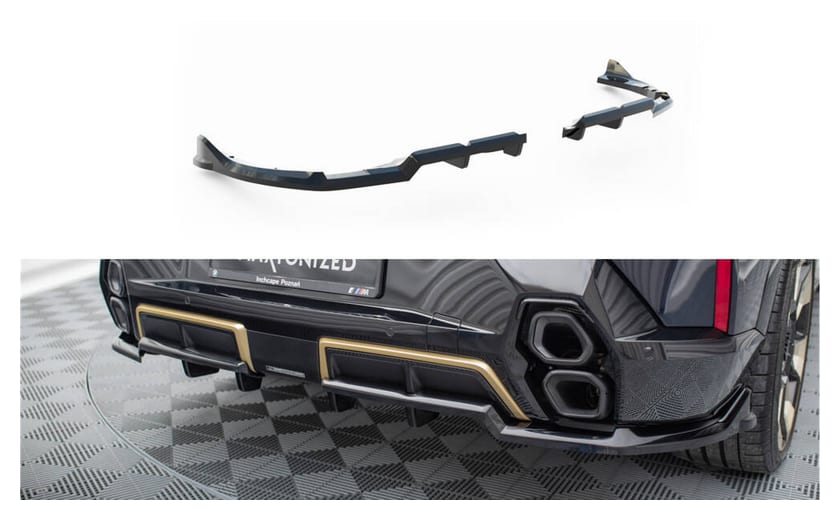 Splitter BMW XM G09 Tył Środkowy z Dyfuzorem