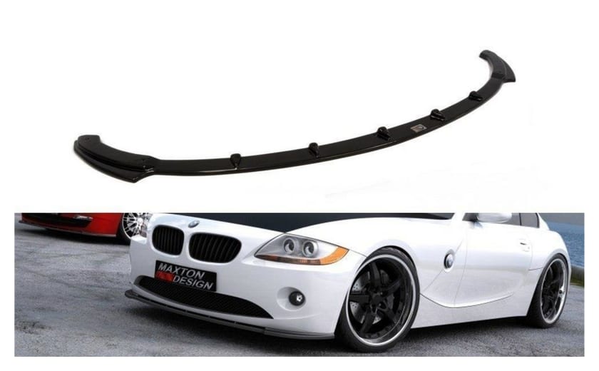 Splitter BMW Z4 E85 E86 przód Gloss Black