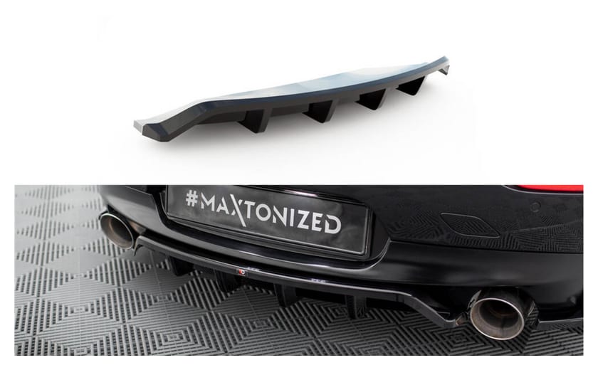 Splitter BMW Z4 E89 Facelift M-Pack Tył Środkowy z Dyfuzorem