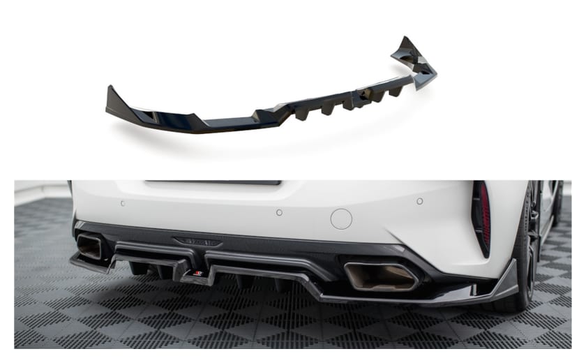 Splitter BMW Z4 G29 Facelift M-Pack Tył Środkowy z Dyfuzorem