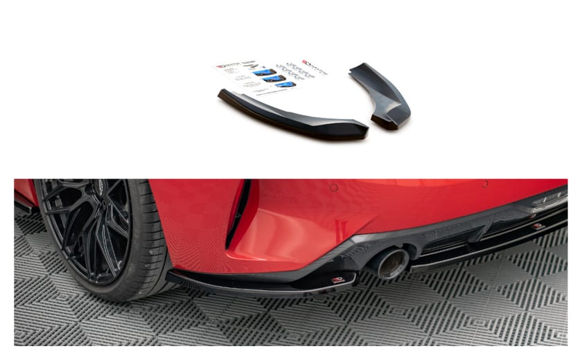 Splitter BMW Z4 G29 M-Pack Tył Boczne Gloss Black