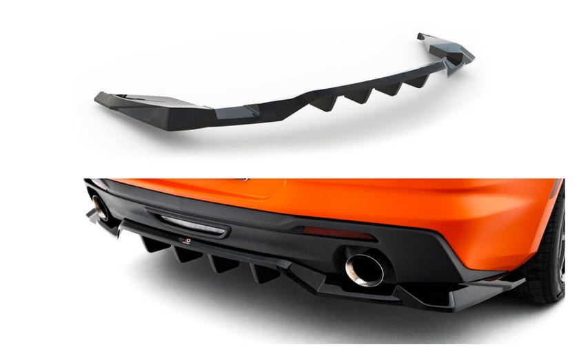 Splitter Chevrolet Camaro SS Mk6 Facelift Tył Środkowy z Dyfuzorem
