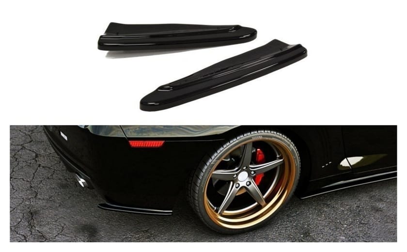 Splitter Chevrolet Camaro V SS Tył Boczne Gloss Black