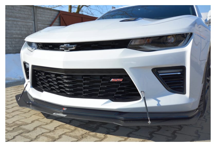 Splitter Chevrolet Camaro VI 2SS przód Gloss Black