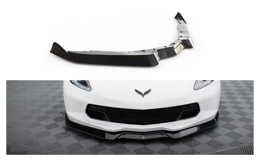 Splitter Chevrolet Corvette C7 przód v.2