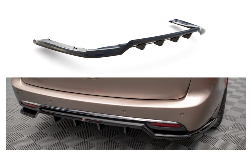 Splitter Chrysler Pacifica II Tył Środkowy z Dyfuzorem Gloss Black