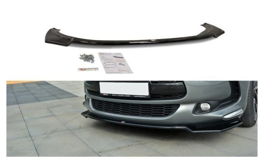 Splitter Citroen DS5 przód v.1 Gloss Black