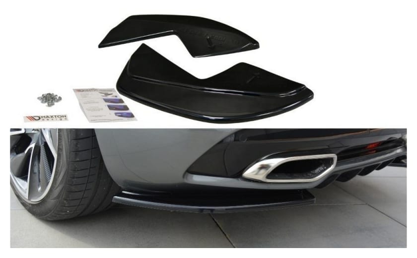 Splitter Citroen DS5 Tył Boczne Gloss Black