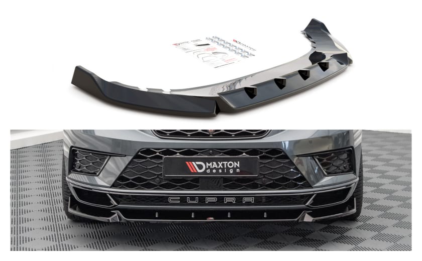 Splitter Cupra Ateca przód v.1 Gloss Black