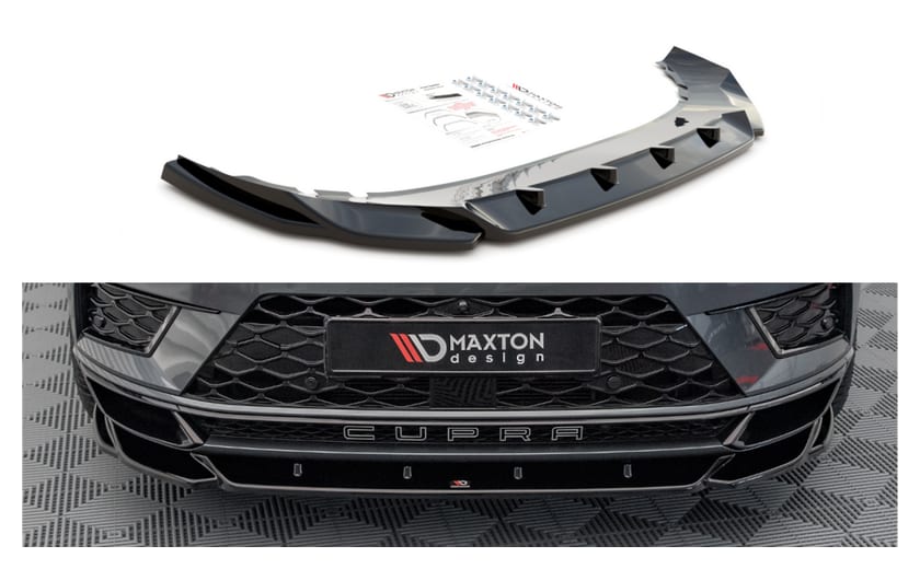 Splitter Cupra Ateca przód v.2 Gloss Black