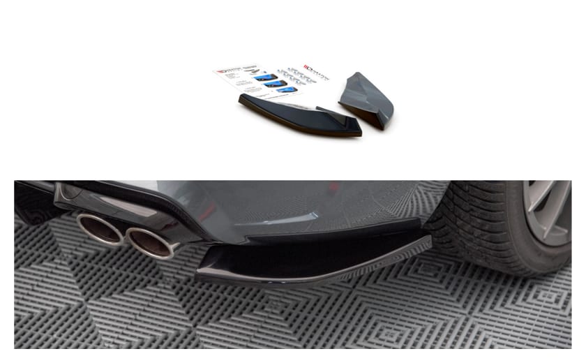 Splitter Cupra Ateca Tył Boczne Gloss Black
