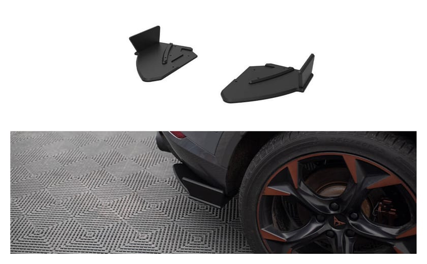 Splitter Cupra Formentor Tył Boczne Street Pro Black-Red