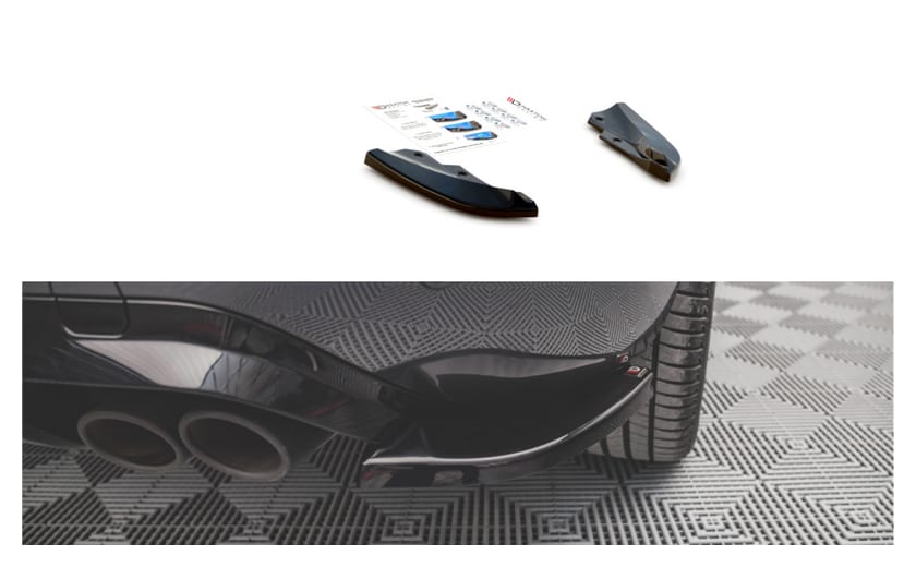 Splitter Cupra Formentor Tył Boczne v.1 Gloss Black