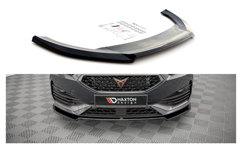 Splitter Cupra Leon przód v.2 Gloss Black
