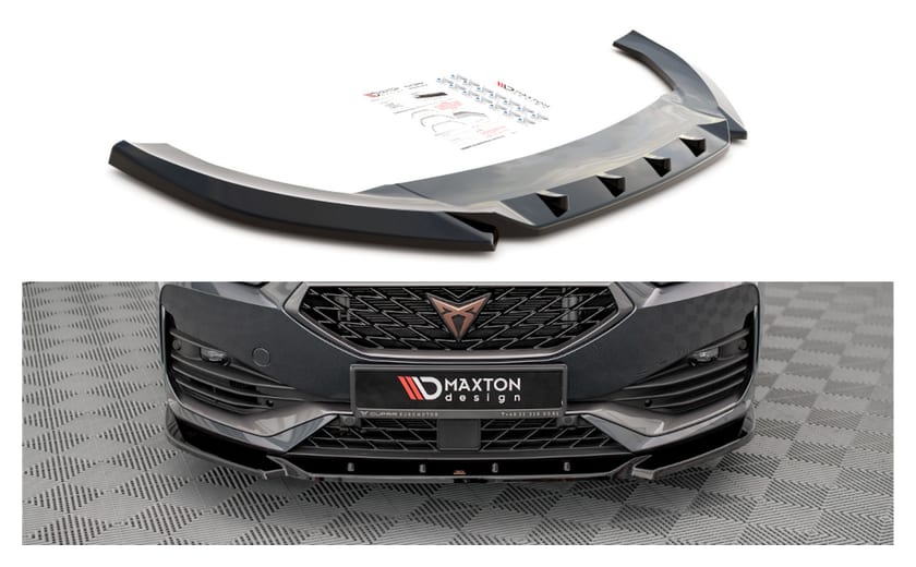 Splitter Cupra Leon przód v.3 Gloss Black