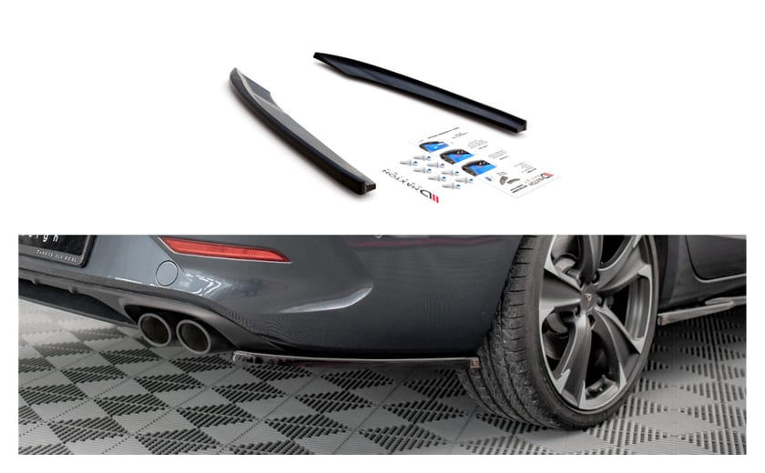 Splitter Cupra Leon ST Tył Boczne Gloss Black