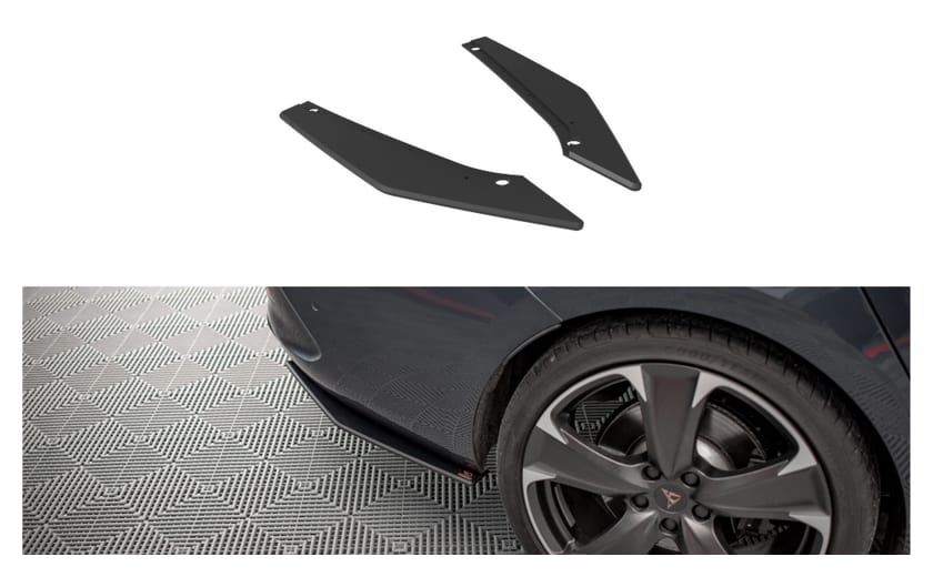 Splitter Cupra Leon ST Tył Boczne Street Pro Black