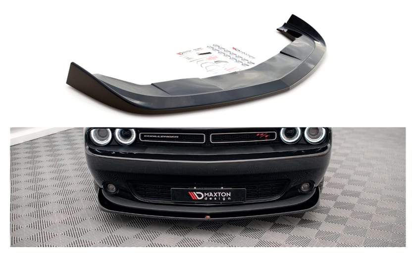 Splitter Dodge Challenger III Facelift RT przód Gloss Black