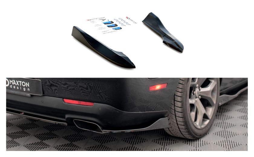 Splitter Dodge Challenger III Facelift RT Tył Boczne Gloss Black