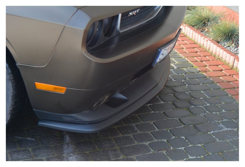 Splitter Dodge Challenger III SRT8 przód Gloss Black