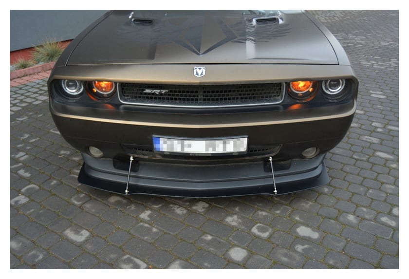 Splitter Dodge Challenger III SRT8 przód Hybrydowy v.1 Gloss Black