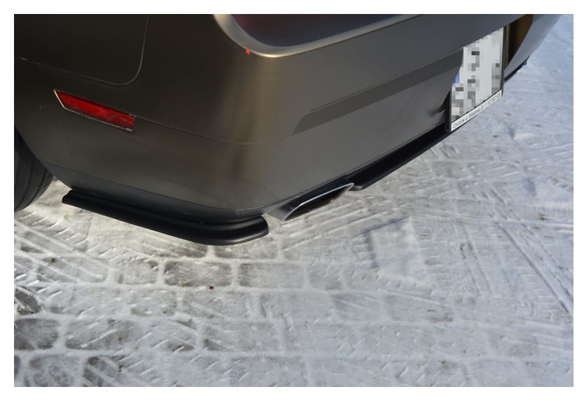 Splitter Dodge Challenger III SRT8 Tył Boczne Gloss Black
