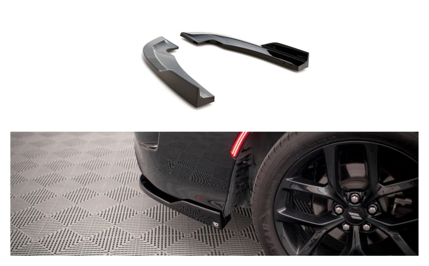Splitter Dodge Charger VII Facelift SRT Tył Boczne Gloss Black