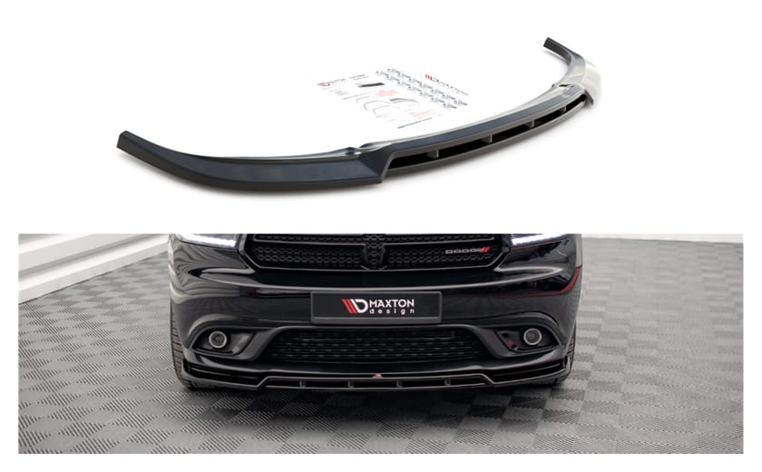 Splitter Dodge Durango III RT przód Gloss Black
